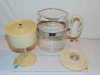 1950's GEMCO Brand 4 - 10 Cup Clear Glass Coffee Pot COMPLETE
