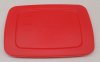 Pyrex Corning USA Bread Loaf Pan C-213-PC RED Storage COVER NEW