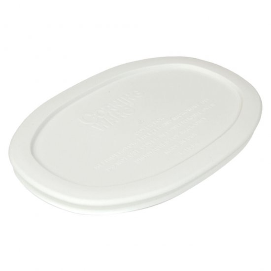 NEW Corning Ware French White F-15-B Oval Microwave Storage Lid - Click Image to Close