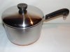 REFURBISHED Vintage Revere Ware Copper Clad 3 qt Saucepan w/Lid