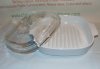 Corning Ware M-10-GR Ribbed Browning Skillet w/ Lid XC RARE